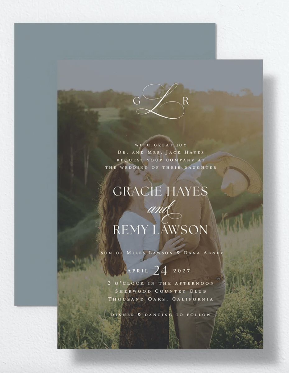 invites wedding paper products